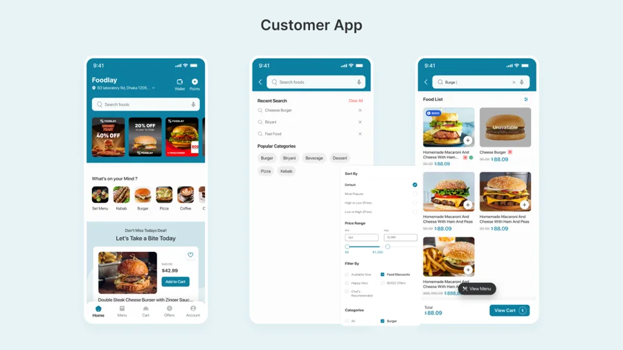 ByteEats: Food Delivery App