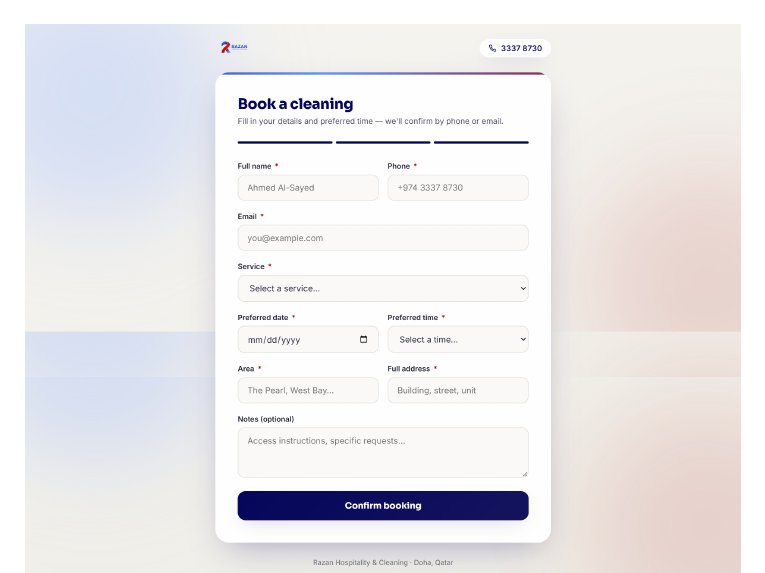 HomeCare CRM: Cleaning Services Booking System