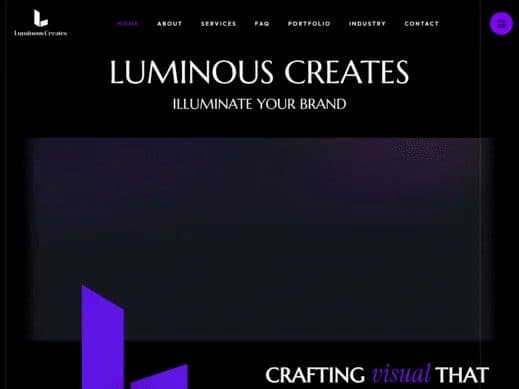 Luminous Creates: Creative Agency Platform