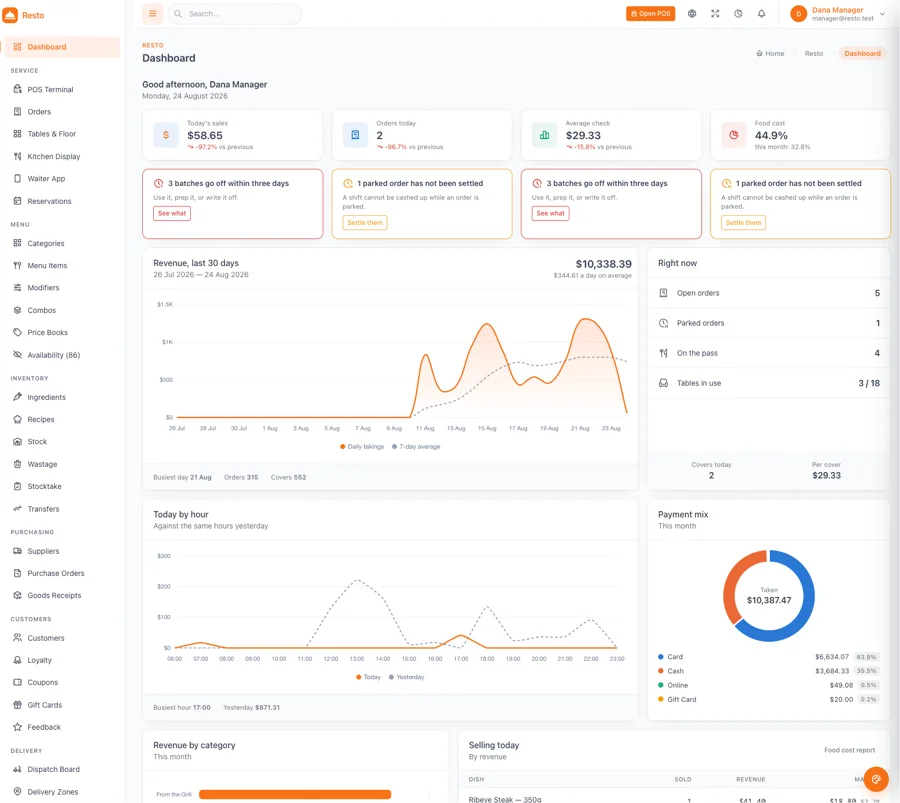 MetricLane: Business Analytics Dashboard