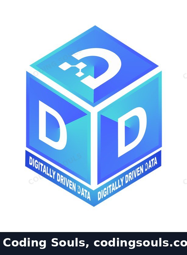 Digitally Driven Data logo design by Coding Souls