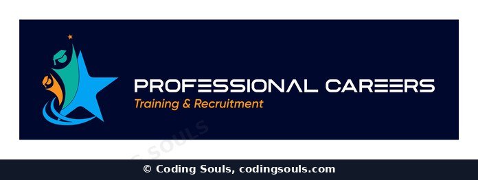 Professional Careers logo design by Coding Souls