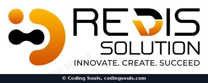 Redis Solution logo design by Coding Souls